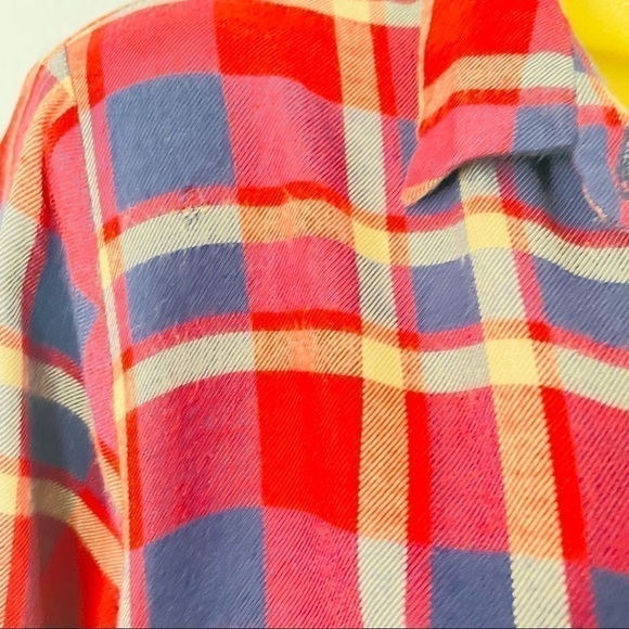 Zara plaid holiday top - Picture 4 of 6